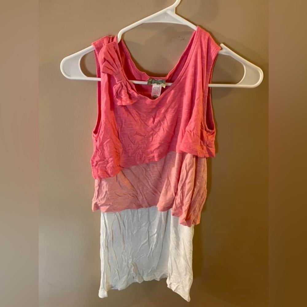 Pink tank top!